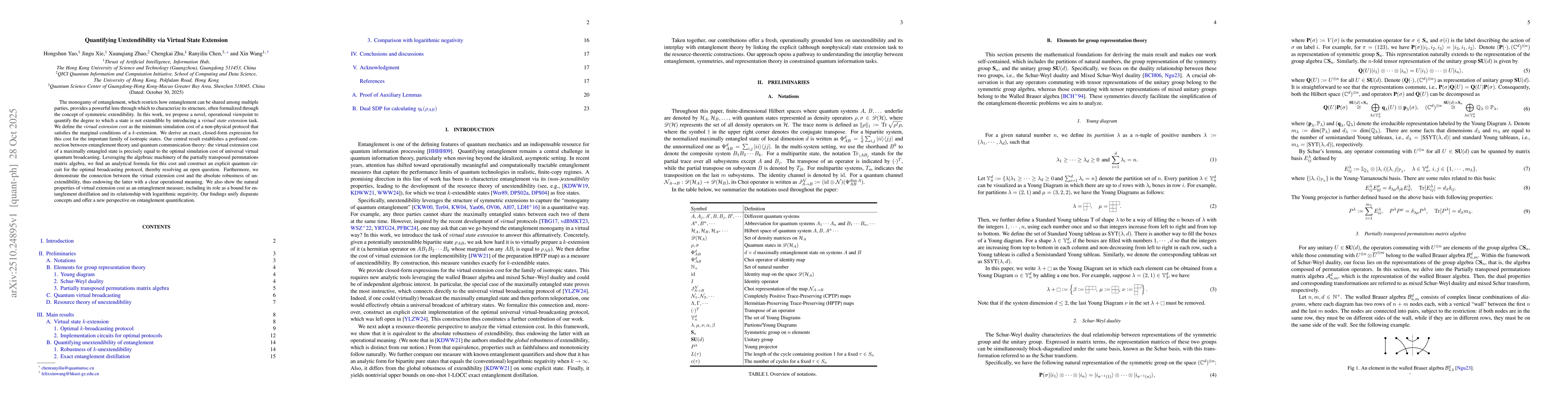 Thumbnail for Quantifying Unextendibility via Virtual State Extension
