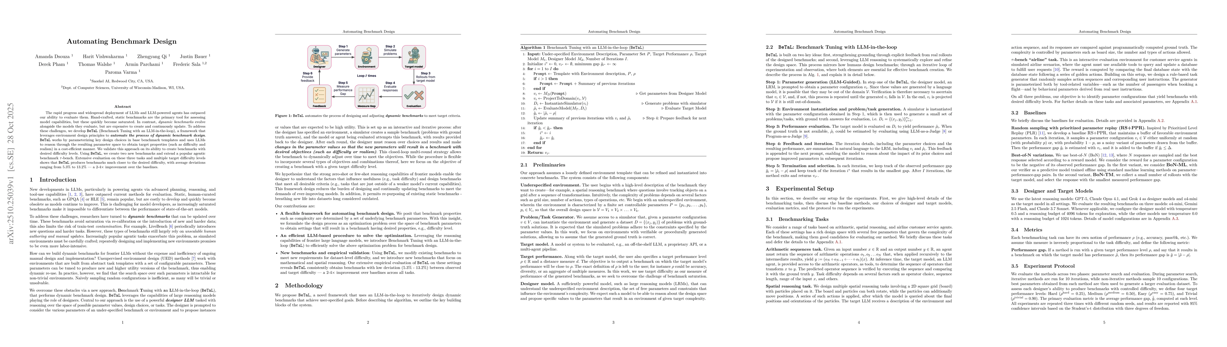 Thumbnail for Automating Benchmark Design