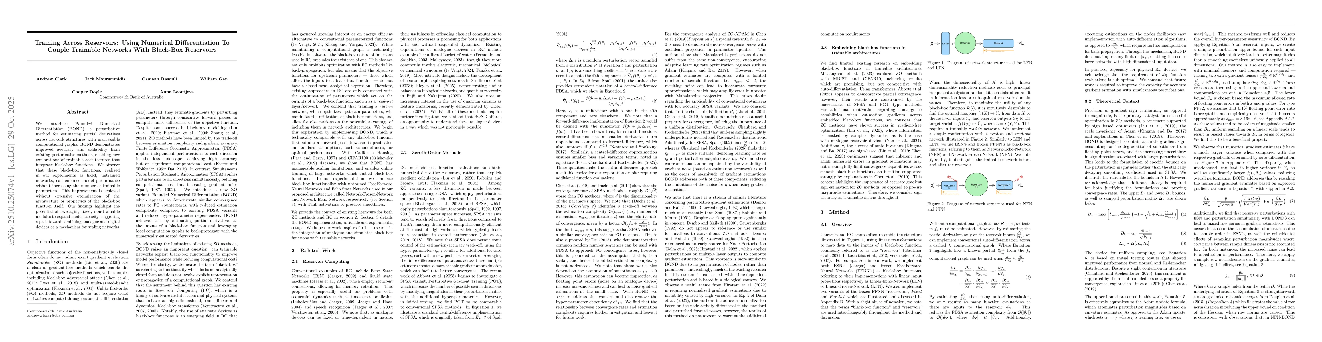 Thumbnail for Training Across Reservoirs: Using Numerical Differentiation To Couple
  Trainable Networks With Black-Box Reservoirs