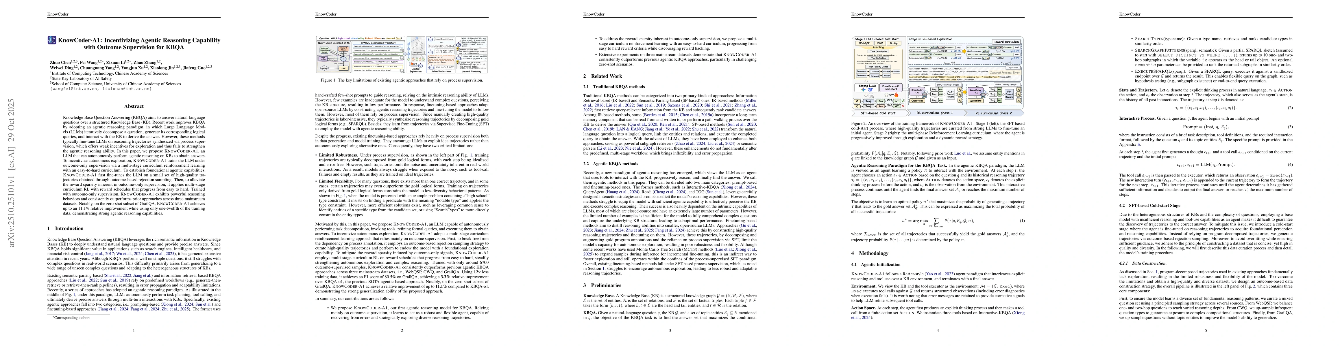 Thumbnail for KnowCoder-A1: Incentivizing Agentic Reasoning Capability with Outcome
  Supervision for KBQA
