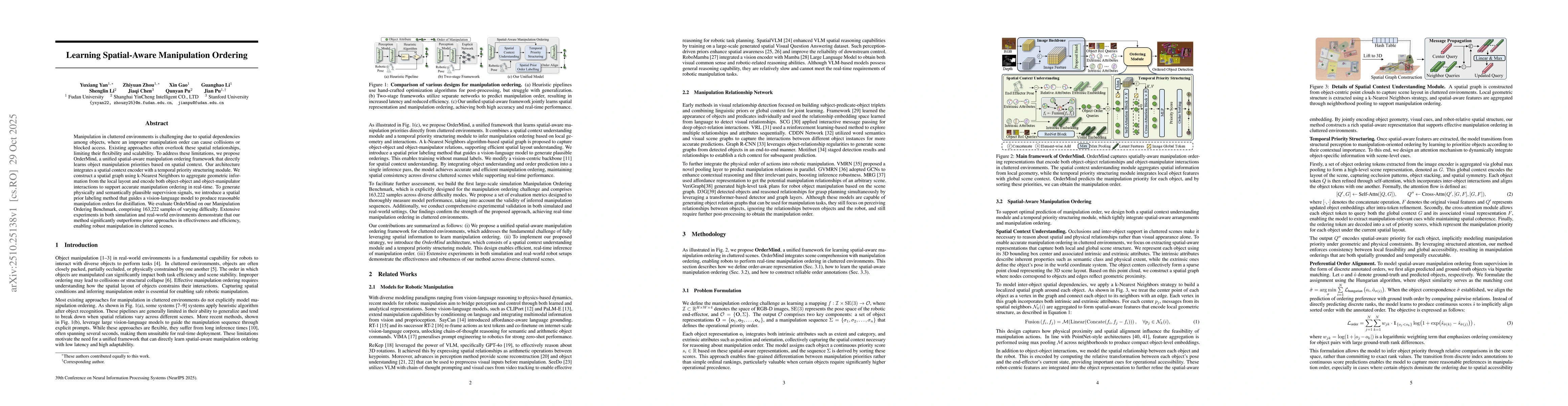 Thumbnail for Learning Spatial-Aware Manipulation Ordering