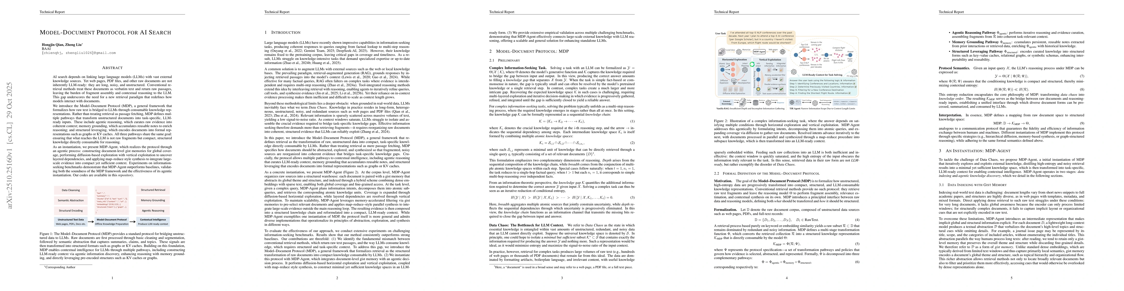 Thumbnail for Model-Document Protocol for AI Search