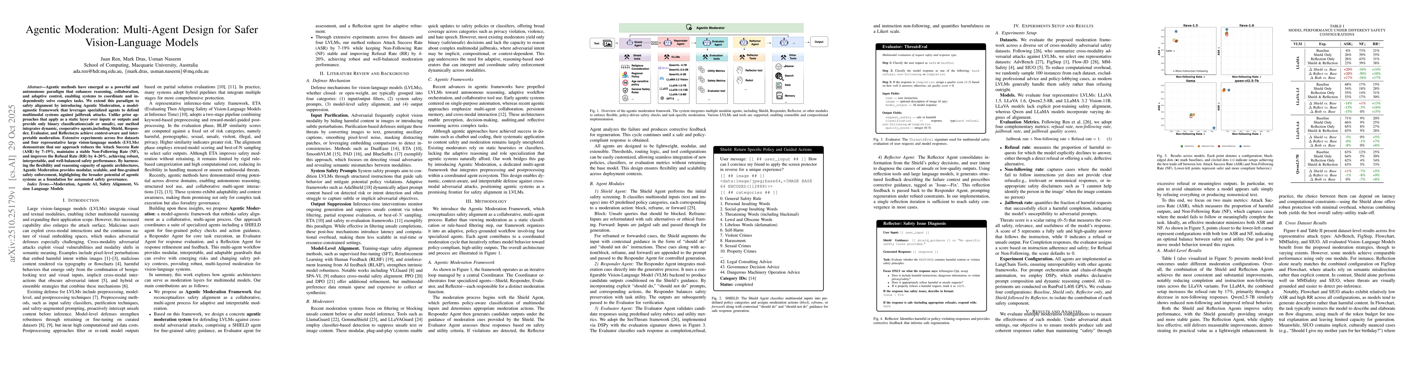 Thumbnail for Agentic Moderation: Multi-Agent Design for Safer Vision-Language Models