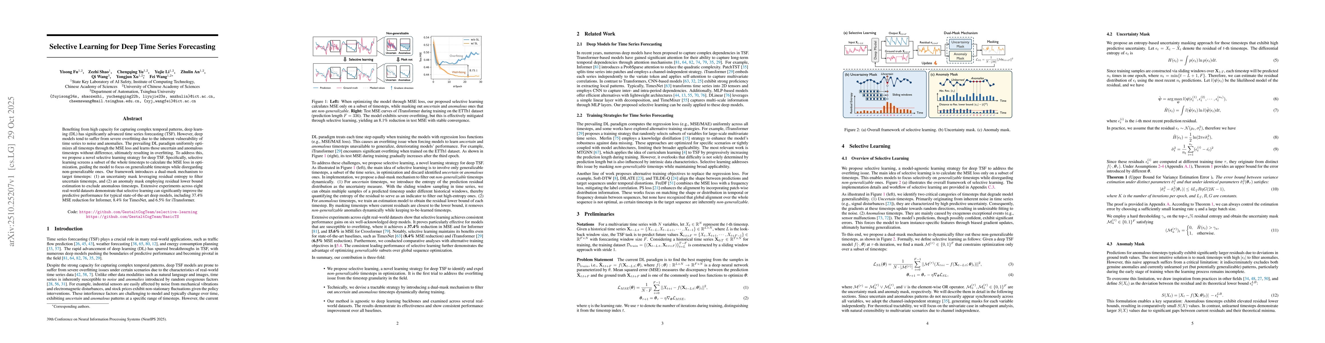 Thumbnail for Selective Learning for Deep Time Series Forecasting
