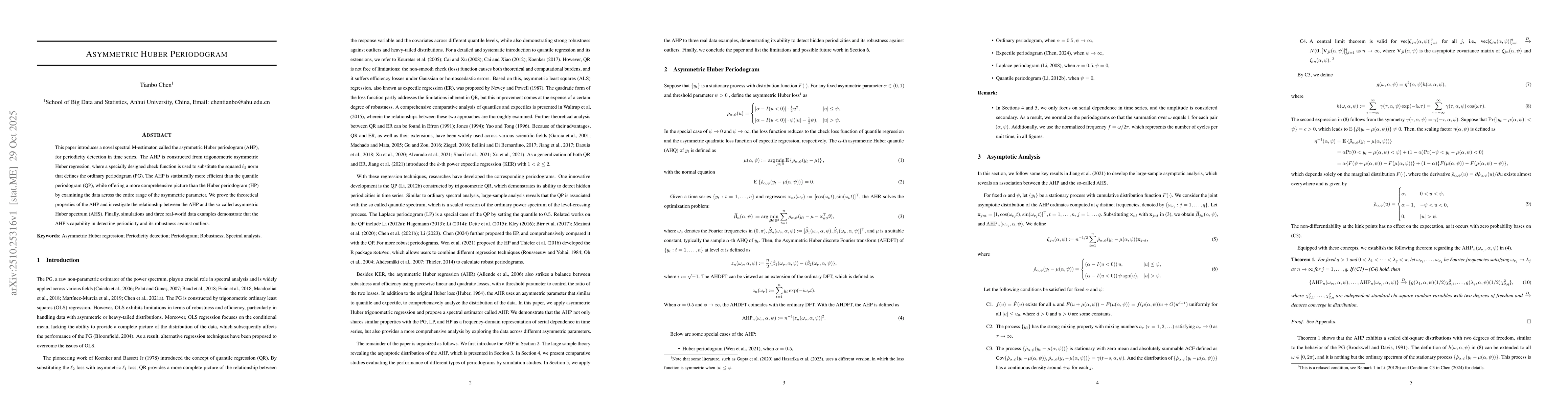 Thumbnail for Asymmetric Huber Periodogram