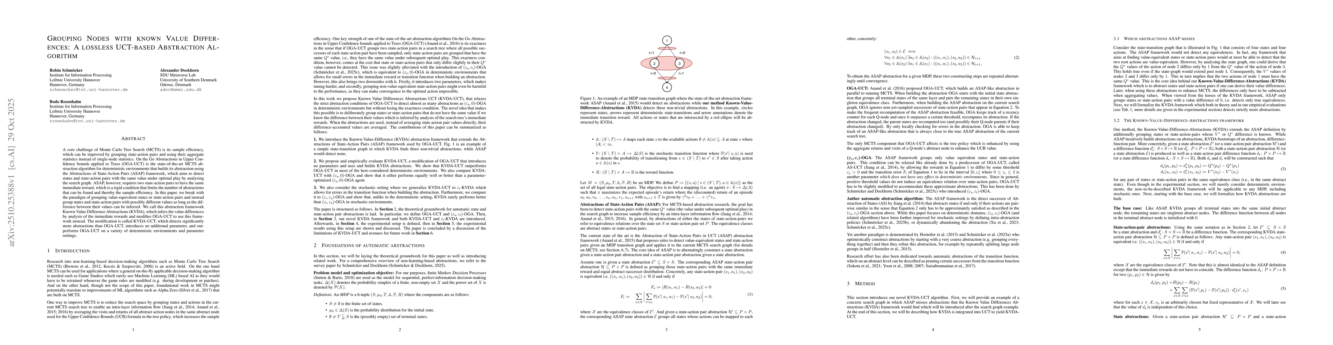 Thumbnail for Grouping Nodes With Known Value Differences: A Lossless UCT-based
  Abstraction Algorithm