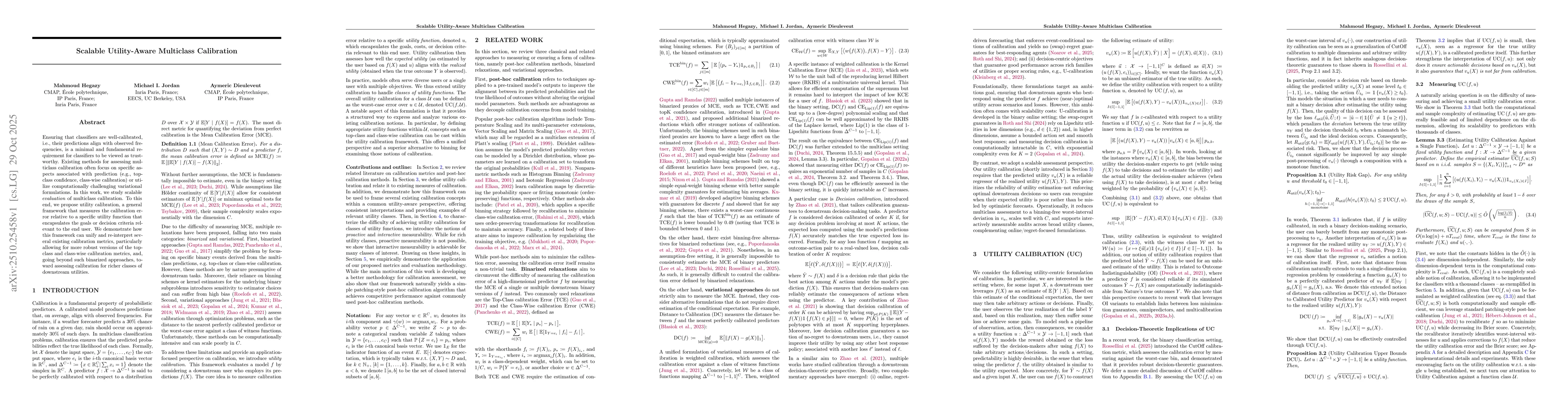 Thumbnail for Scalable Utility-Aware Multiclass Calibration