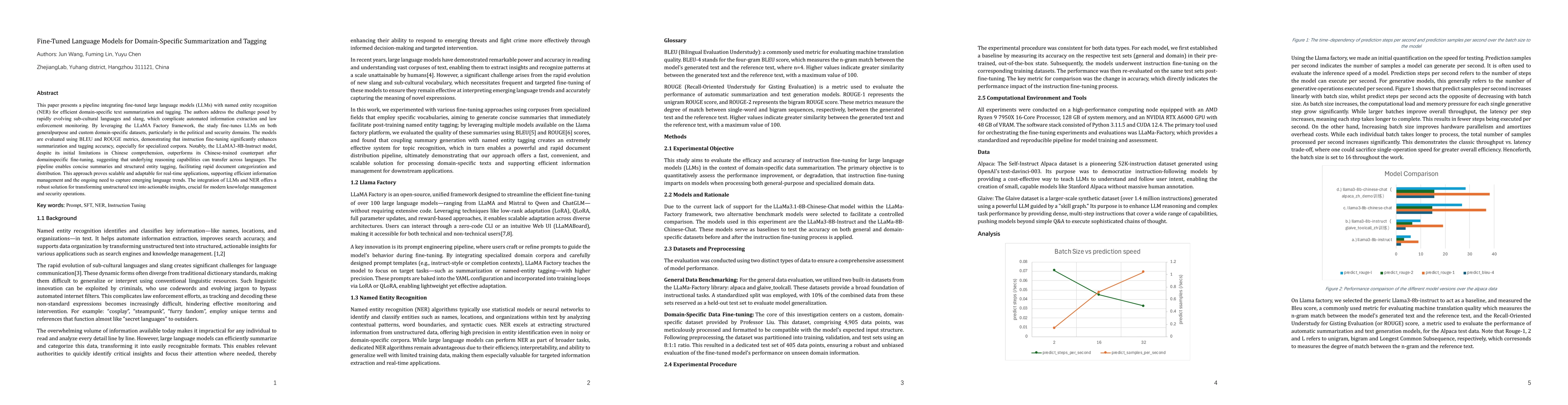 Thumbnail for Fine-Tuned Language Models for Domain-Specific Summarization and Tagging