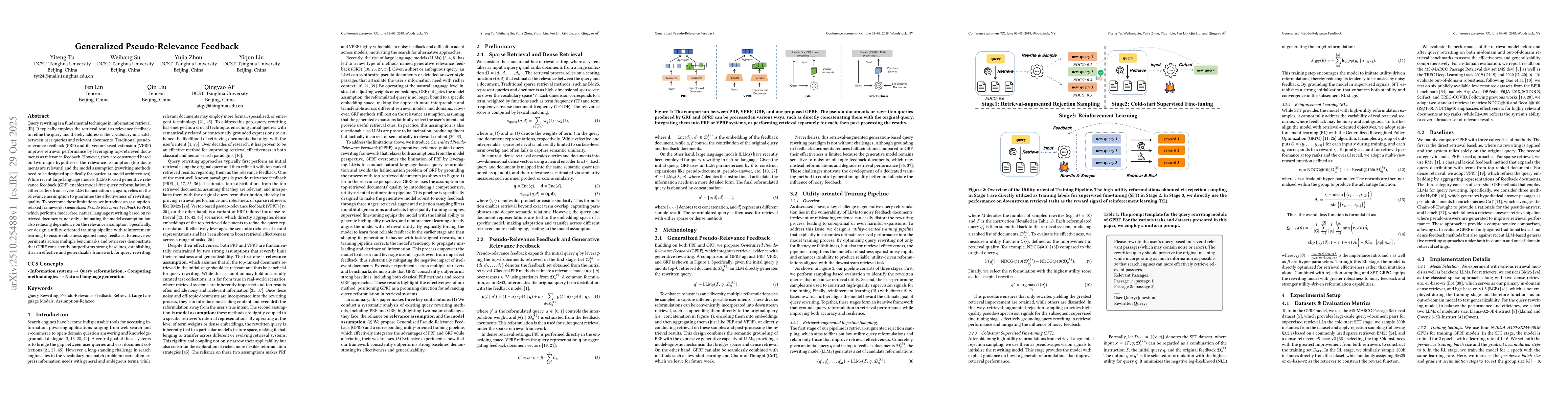 Thumbnail for Generalized Pseudo-Relevance Feedback