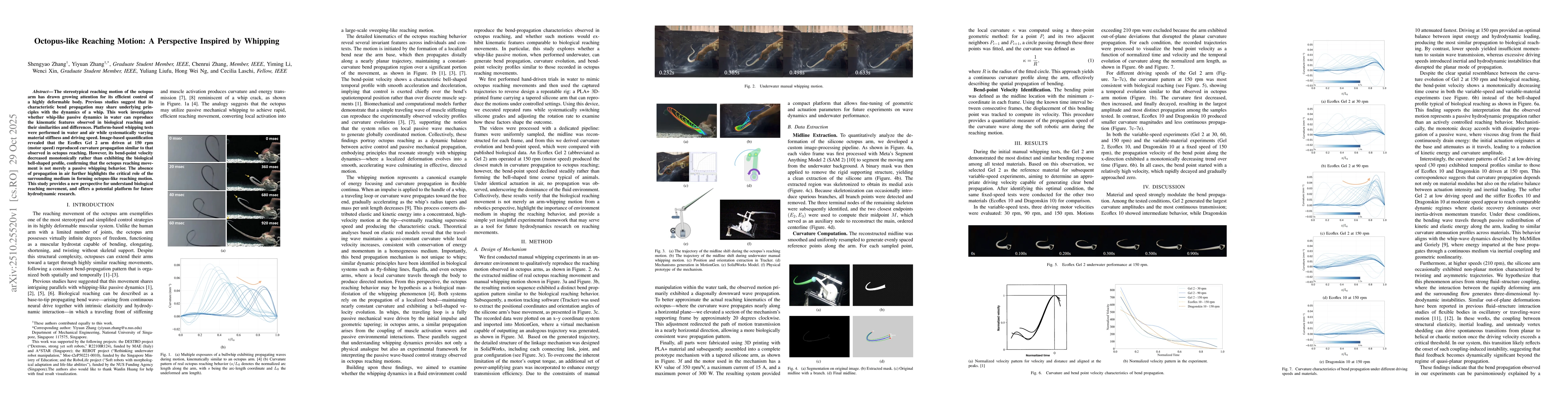 Thumbnail for Octopus-like Reaching Motion: A Perspective Inspired by Whipping