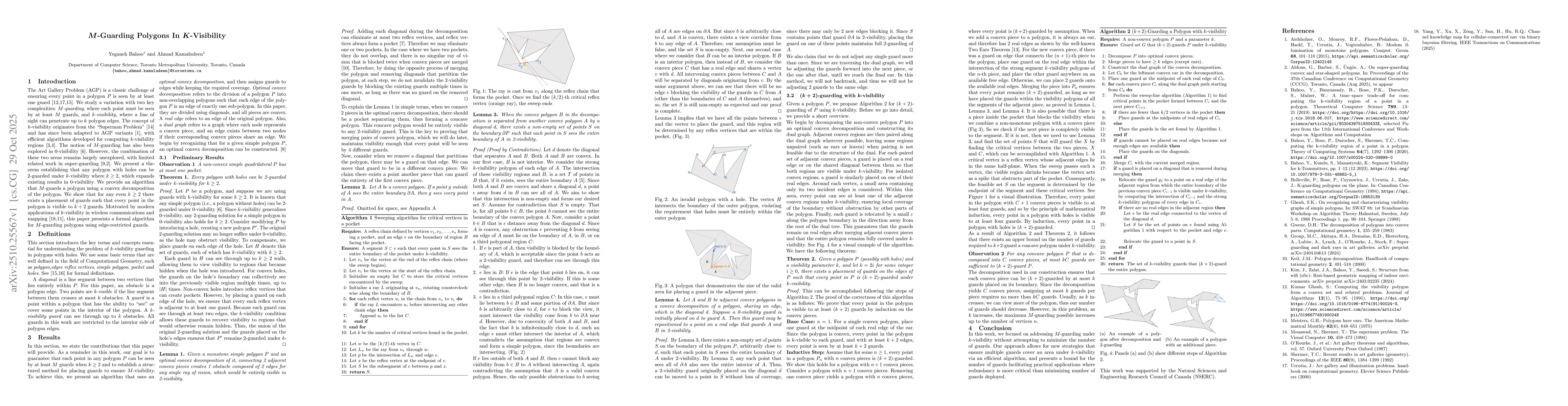 Thumbnail for M-Guarding in K-Visibility