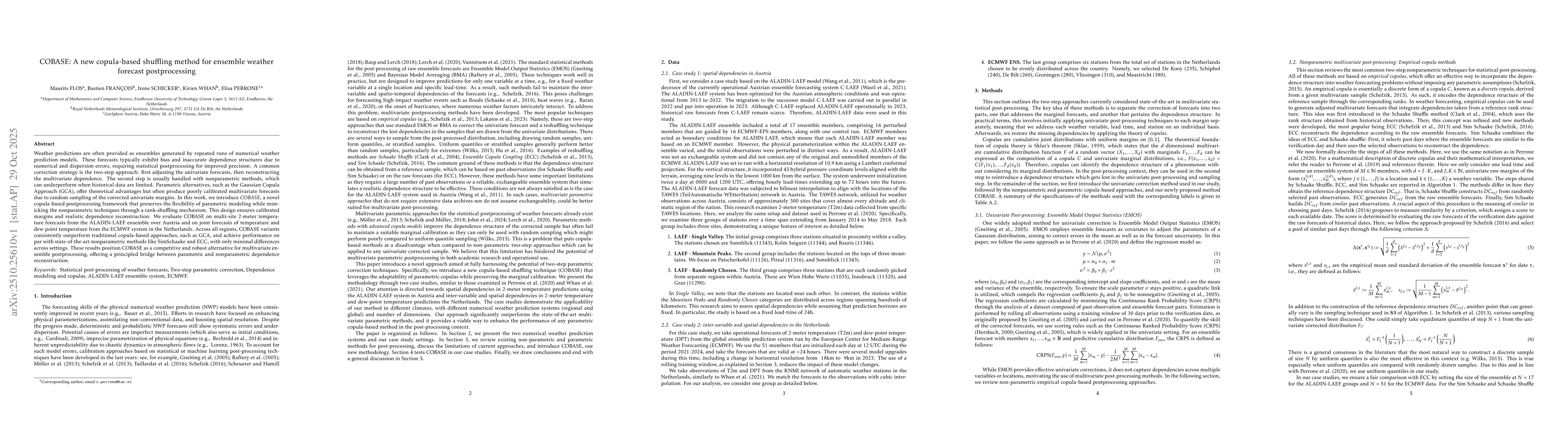 Thumbnail for COBASE: A new copula-based shuffling method for ensemble weather
  forecast postprocessing