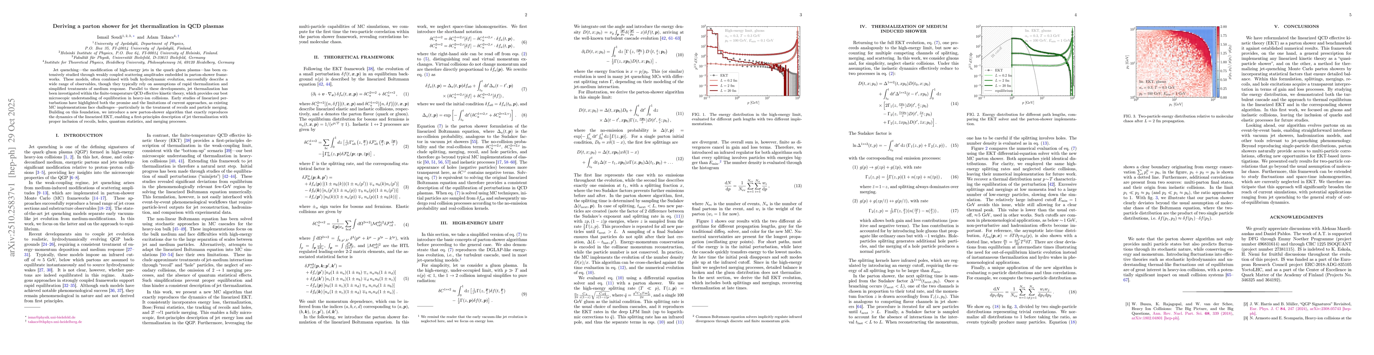 Thumbnail for Deriving a parton shower for jet thermalization in QCD plasmas