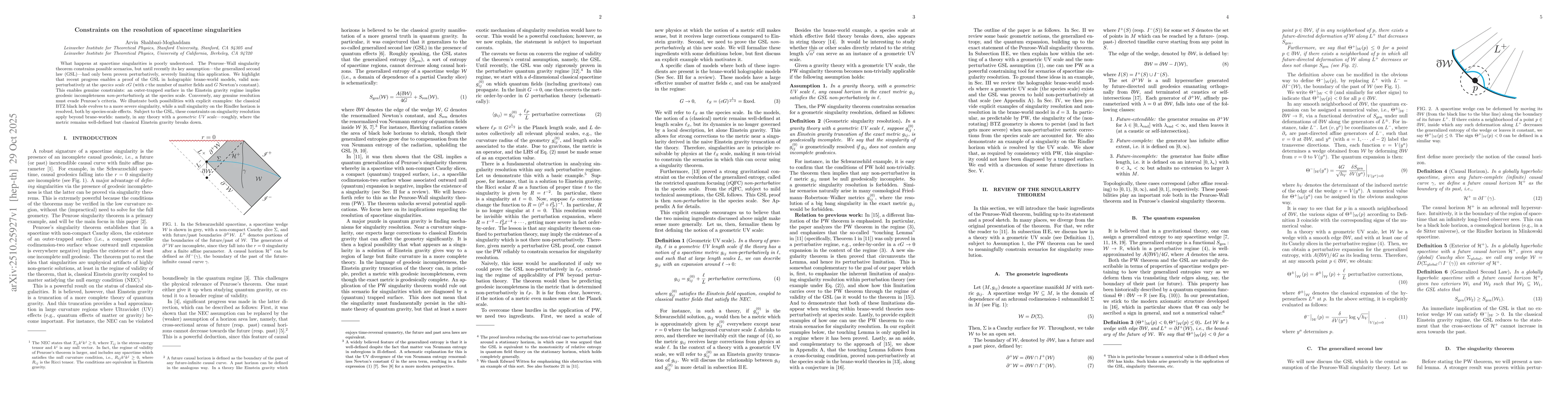 Thumbnail for Constraints on the resolution of spacetime singularities