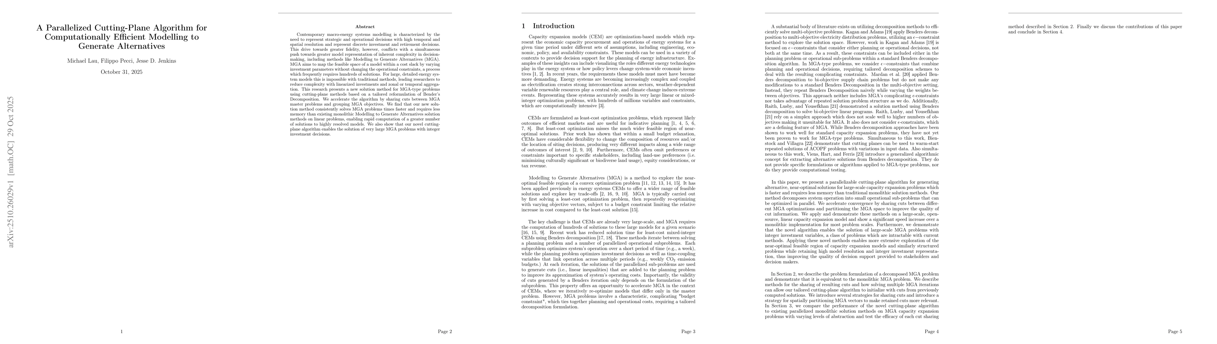 Thumbnail for A Parallelized Cutting-Plane Algorithm for Computationally Efficient
  Modelling to Generate Alternatives