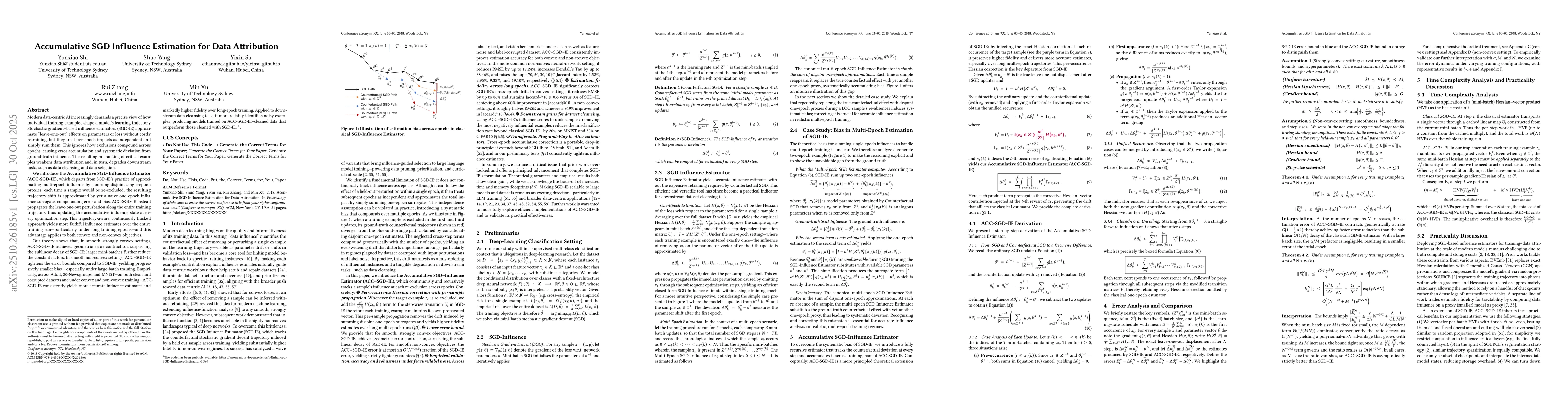 Thumbnail for Accumulative SGD Influence Estimation for Data Attribution