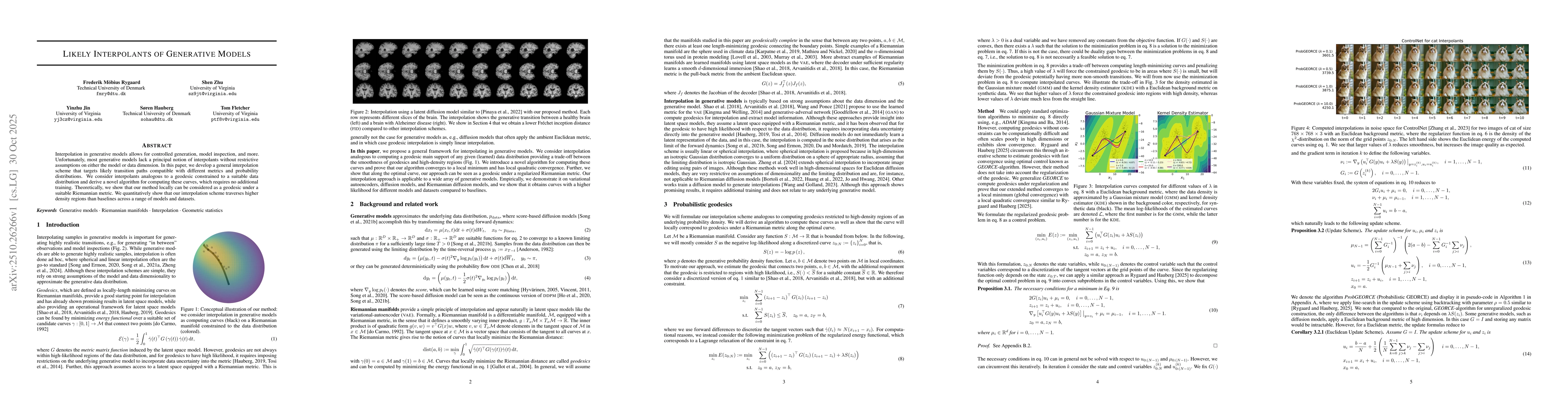 Thumbnail for Likely Interpolants of Generative Models