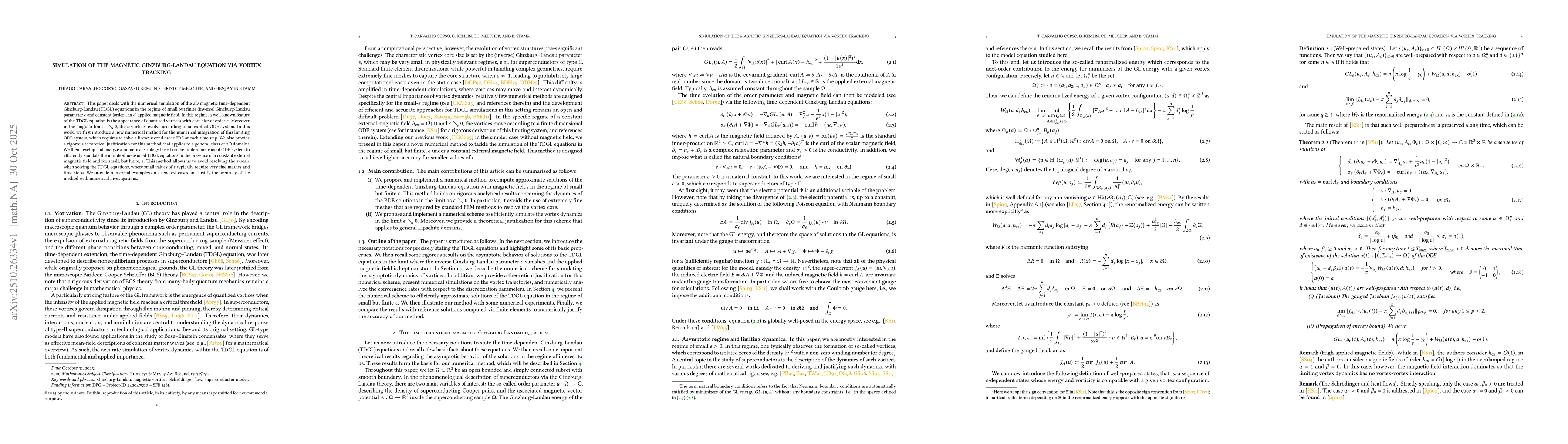 Thumbnail for Simulation of the magnetic Ginzburg-Landau equation via vortex tracking