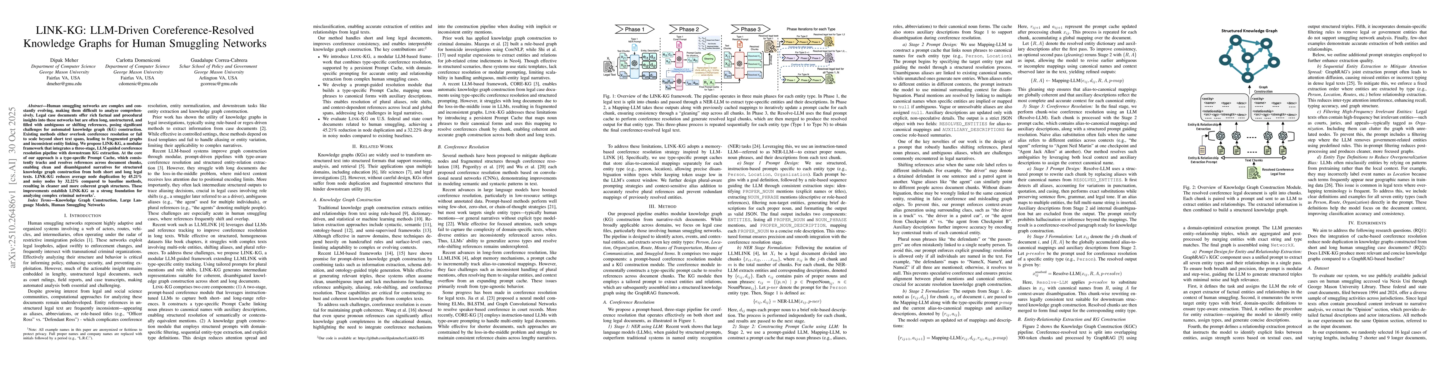 Thumbnail for LINK-KG: LLM-Driven Coreference-Resolved Knowledge Graphs for Human
  Smuggling Networks