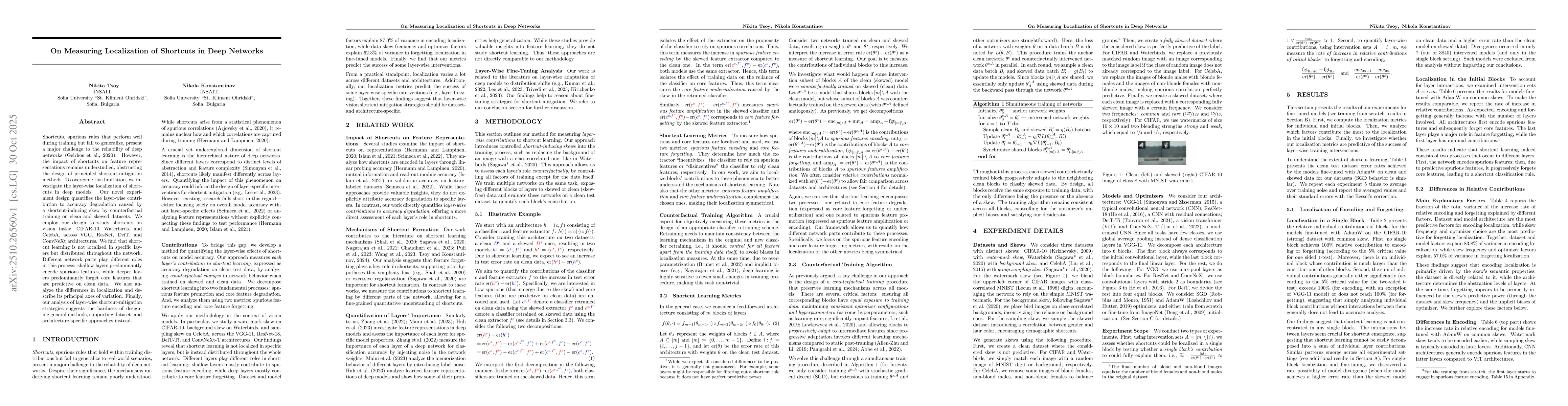 Thumbnail for On Measuring Localization of Shortcuts in Deep Networks