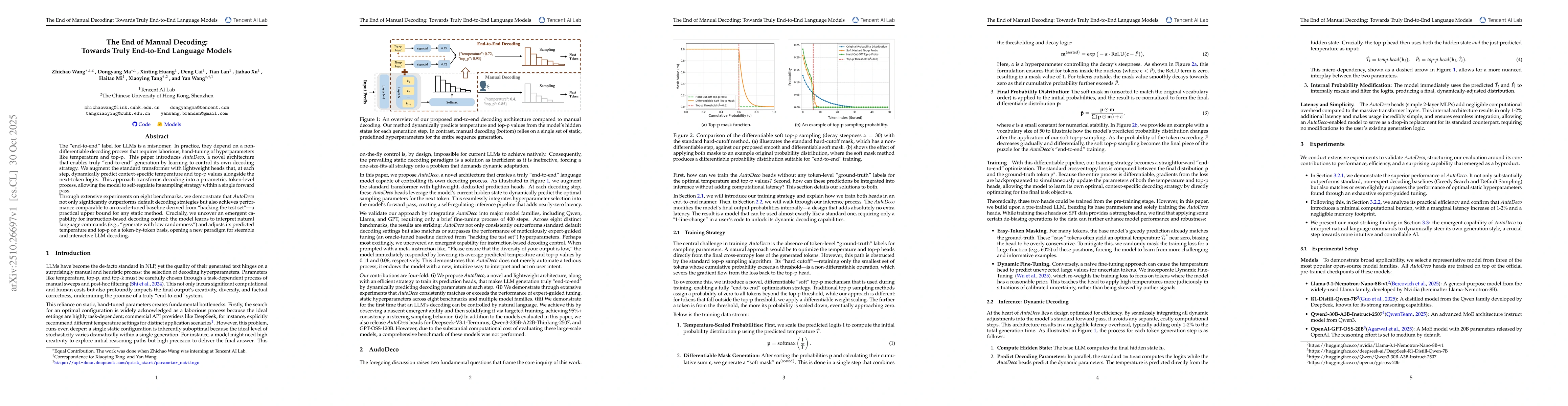 Thumbnail for The End of Manual Decoding: Towards Truly End-to-End Language Models