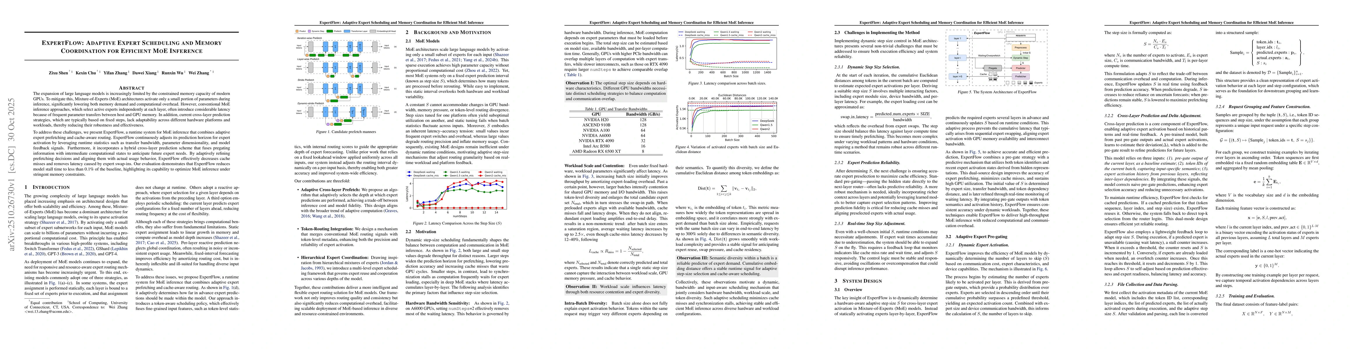 Thumbnail for ExpertFlow: Adaptive Expert Scheduling and Memory Coordination for
  Efficient MoE Inference