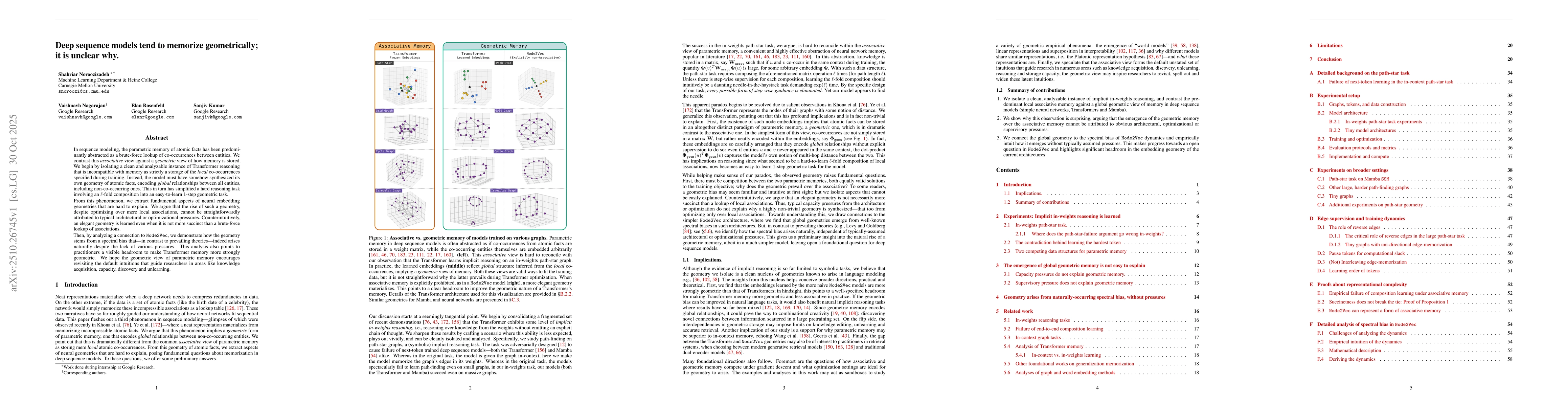 Thumbnail for Deep sequence models tend to memorize geometrically; it is unclear why