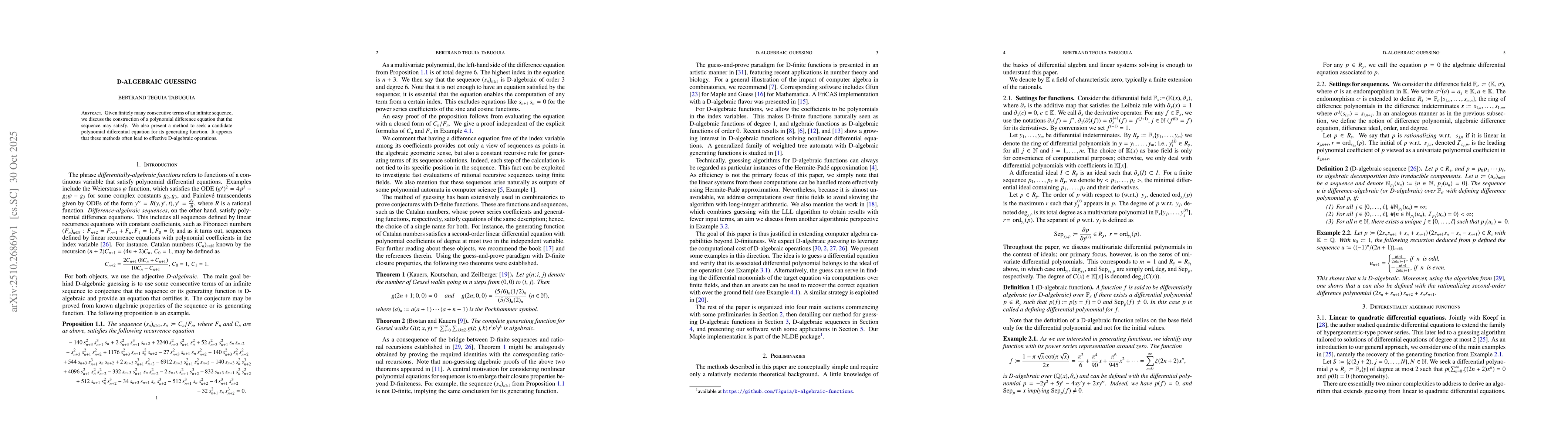 Thumbnail for D-algebraic Guessing