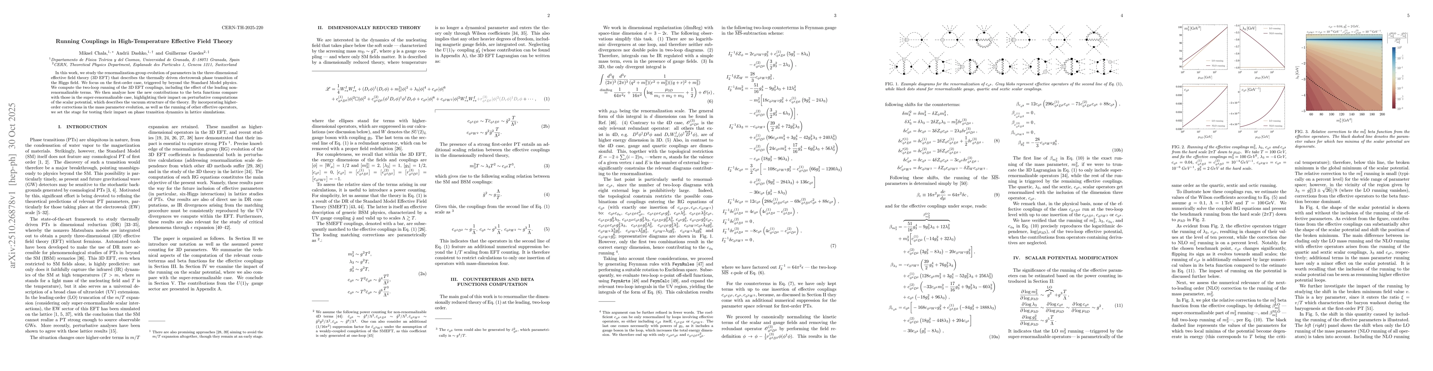 Thumbnail for Running Couplings in High-Temperature Effective Field Theory