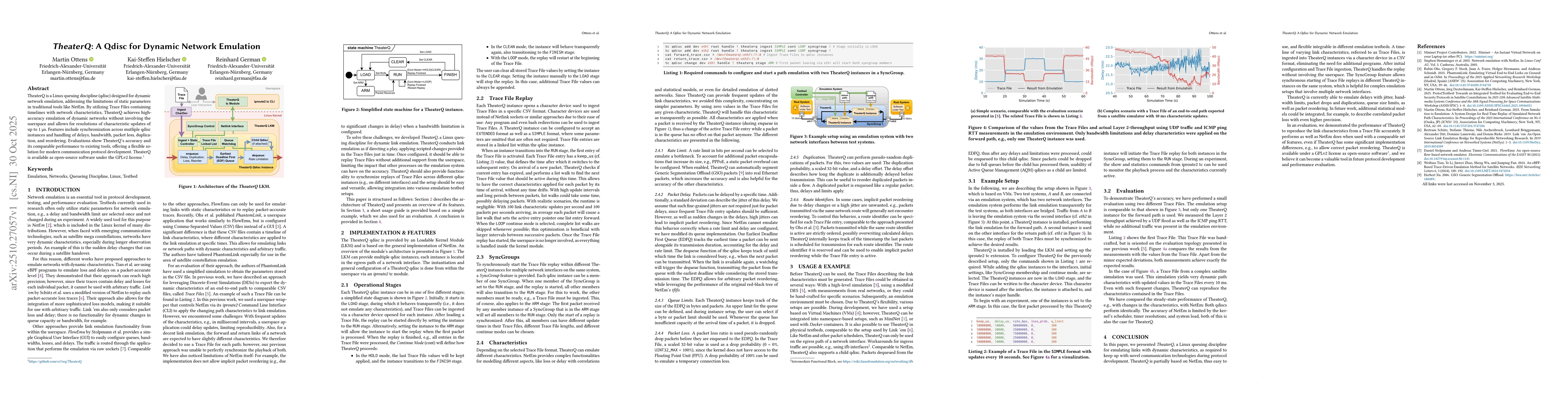 Thumbnail for TheaterQ: A Qdisc for Dynamic Network Emulation
