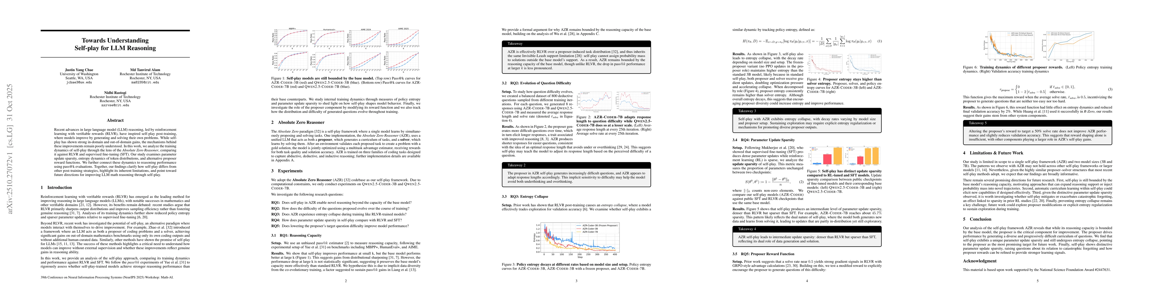 Thumbnail for Towards Understanding Self-play for LLM Reasoning