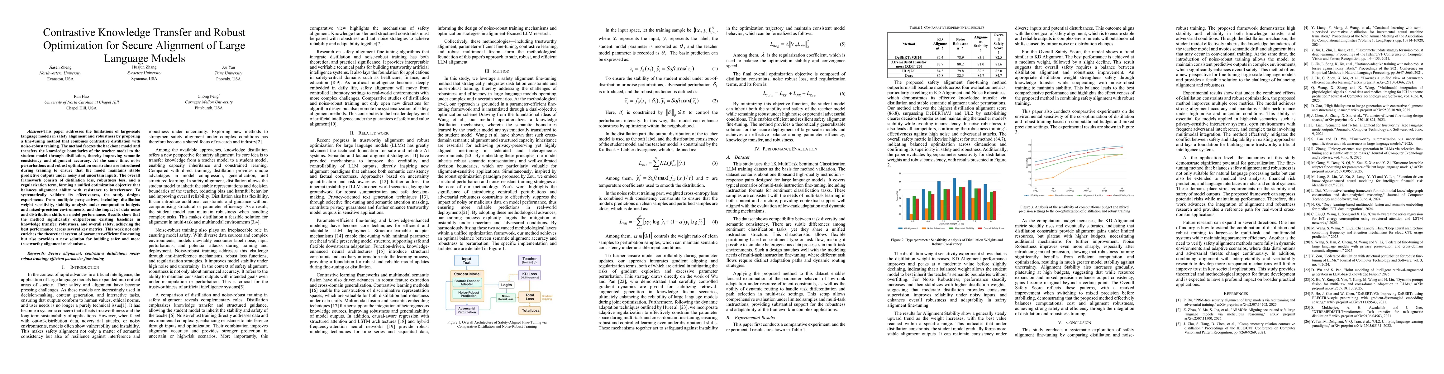 Thumbnail for Contrastive Knowledge Transfer and Robust Optimization for Secure
  Alignment of Large Language Models