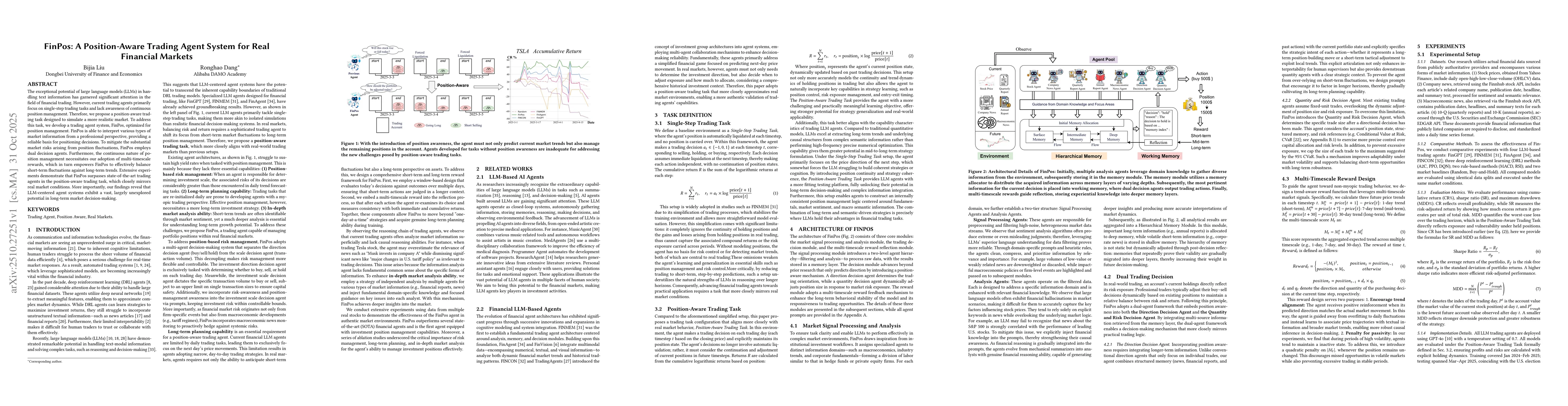 Thumbnail for FinPos: A Position-Aware Trading Agent System for Real Financial Markets