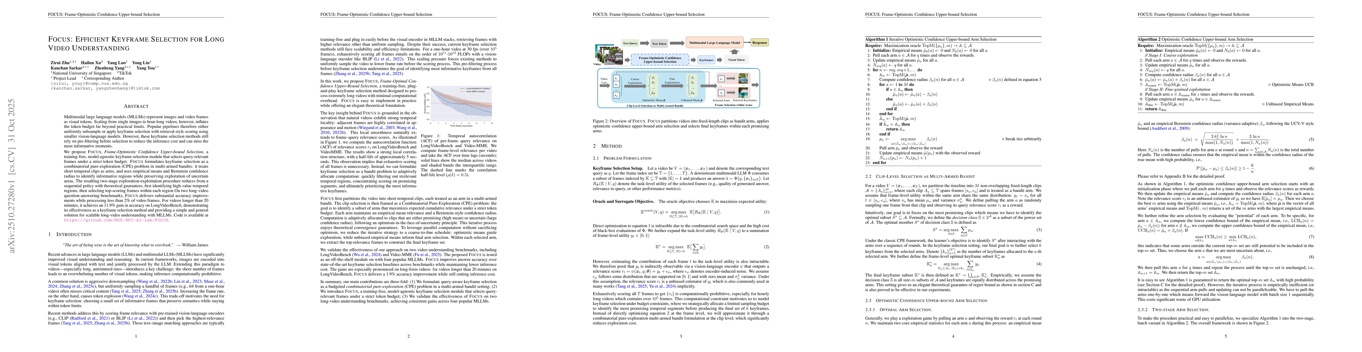 Thumbnail for FOCUS: Efficient Keyframe Selection for Long Video Understanding
