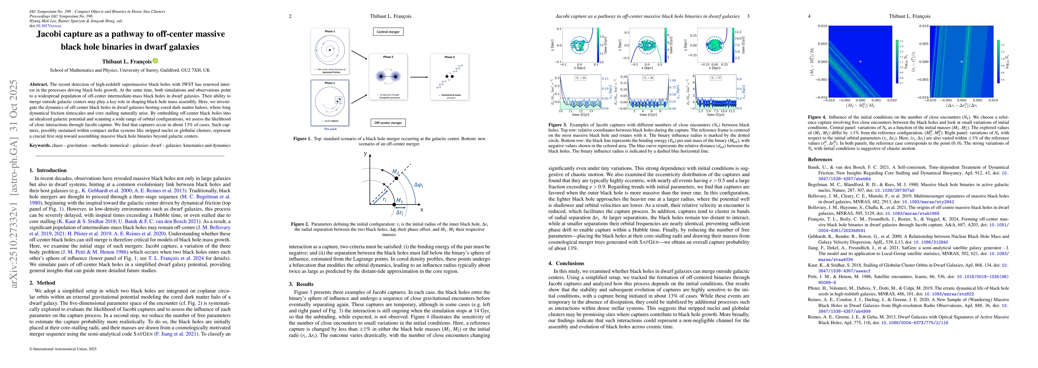 Thumbnail for Jacobi capture as a pathway to off-center massive black hole binaries in
  dwarf galaxies