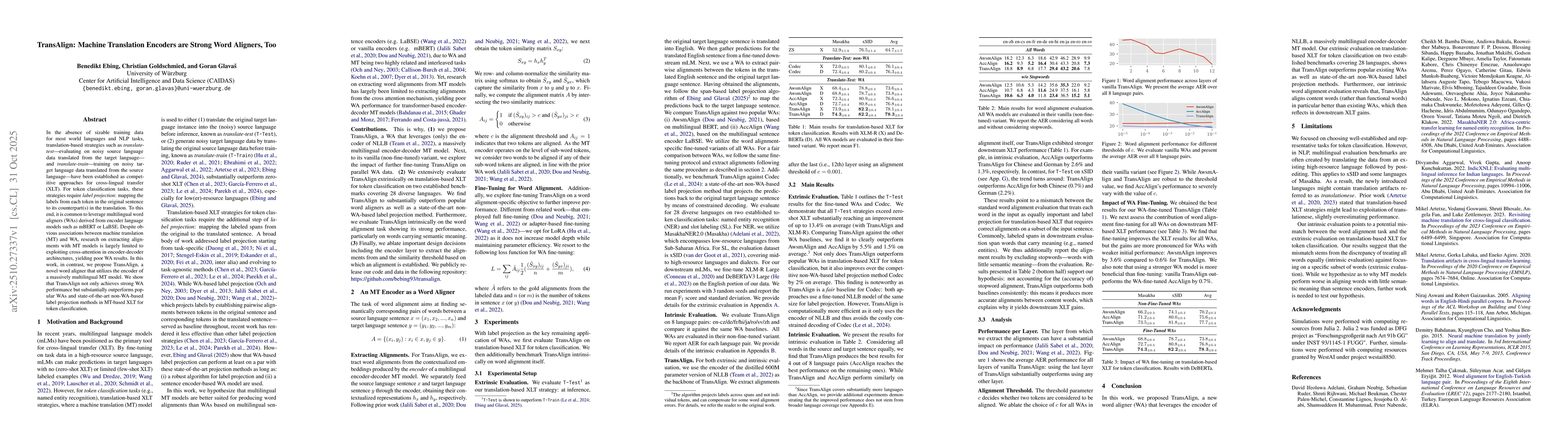 Thumbnail for TransAlign: Machine Translation Encoders are Strong Word Aligners, Too