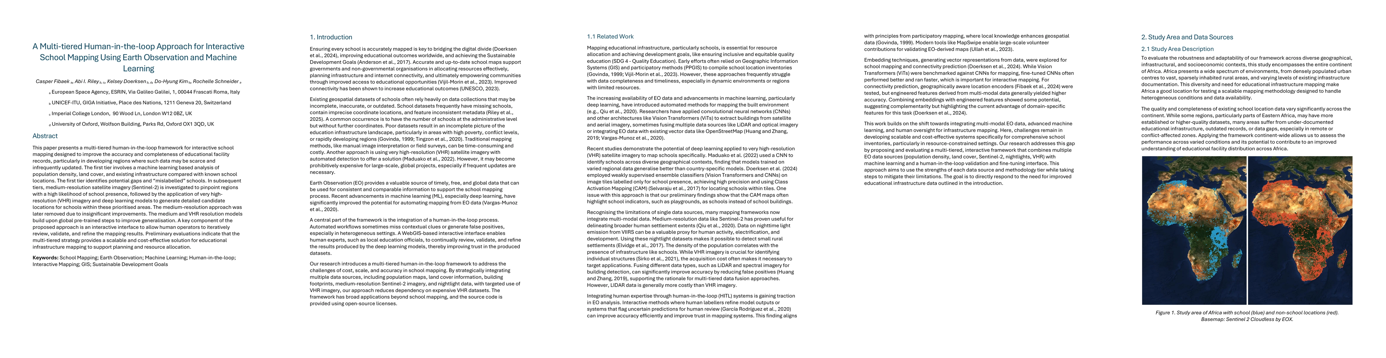 Thumbnail for A Multi-tiered Human-in-the-loop Approach for Interactive School Mapping
  Using Earth Observation and Machine Learning
