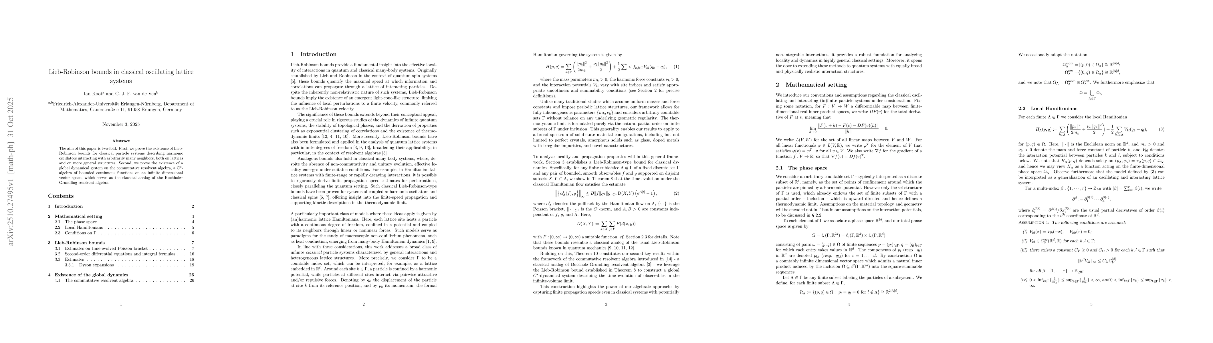 Thumbnail for Lieb-Robinson bounds in classical oscillating lattice systems