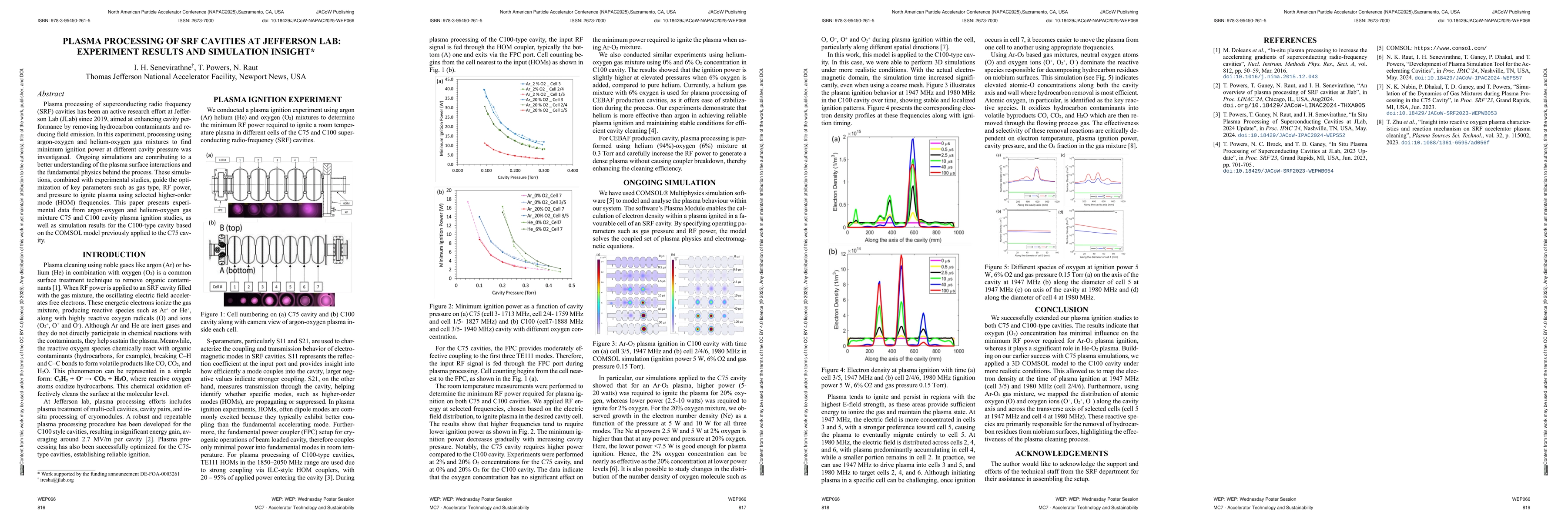 Thumbnail for Plasma Processing Of SRF Cavities at Jefferson Lab: Experiment Results
  and Simulation Insight