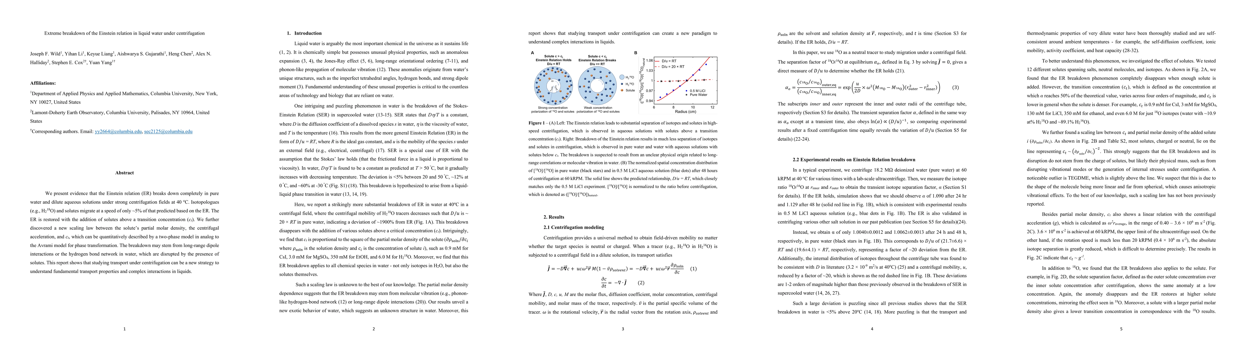 Thumbnail for Extreme breakdown of the Einstein relation in liquid water under
  centrifugation