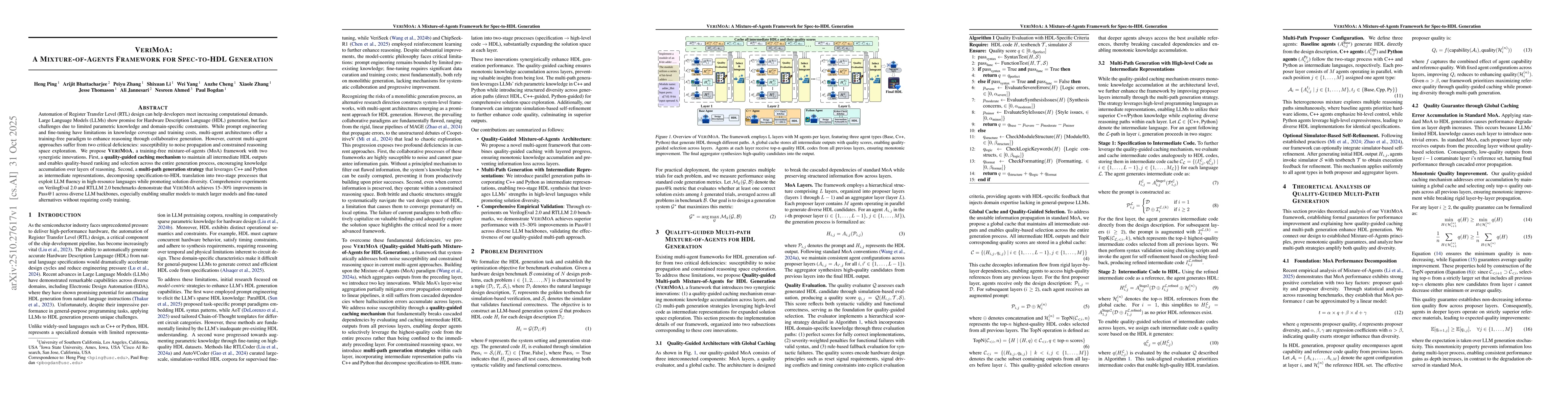 Thumbnail for VeriMoA: A Mixture-of-Agents Framework for Spec-to-HDL Generation