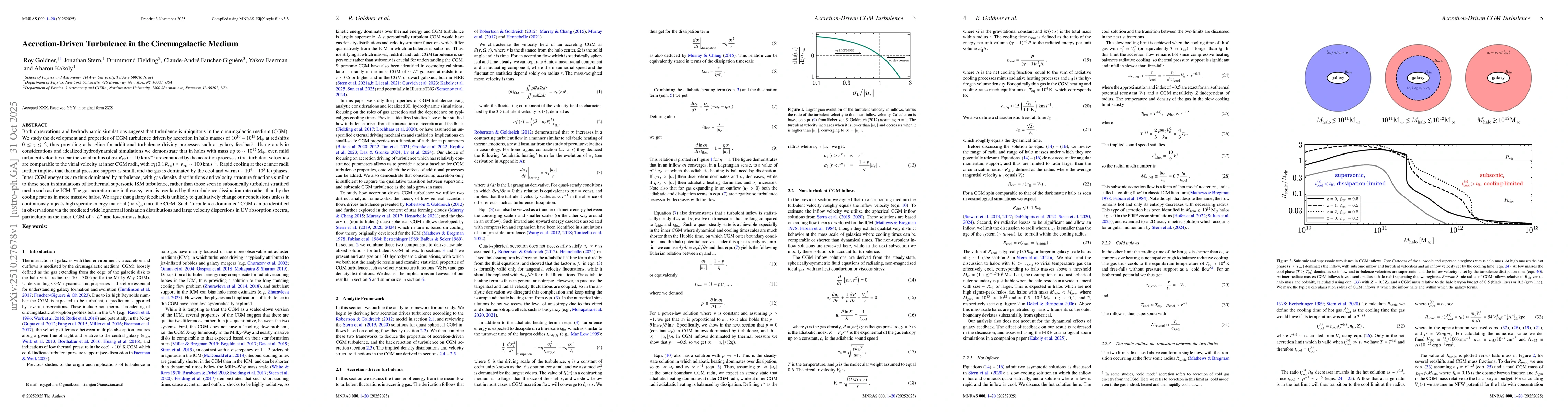 Thumbnail for Accretion-Driven Turbulence in the Circumgalactic Medium