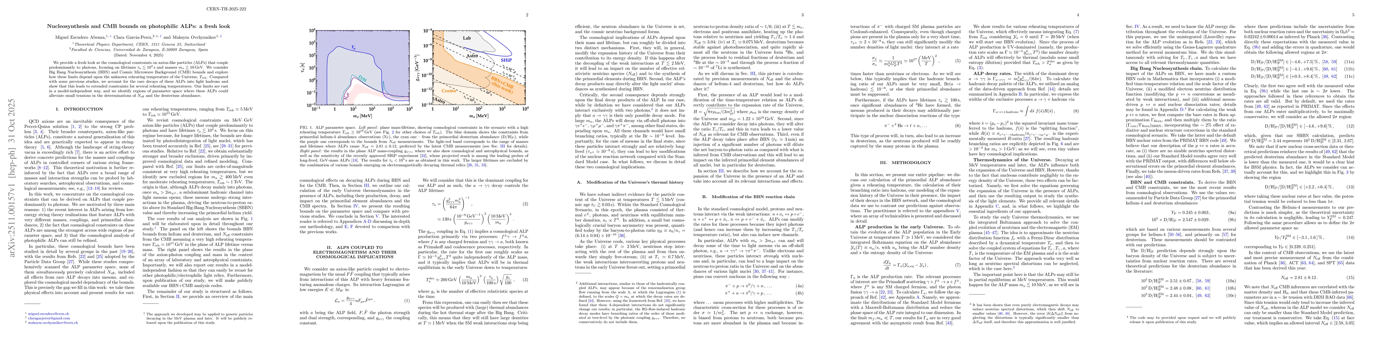 Thumbnail for Nucleosynthesis and CMB bounds on photophilic ALPs: a fresh look