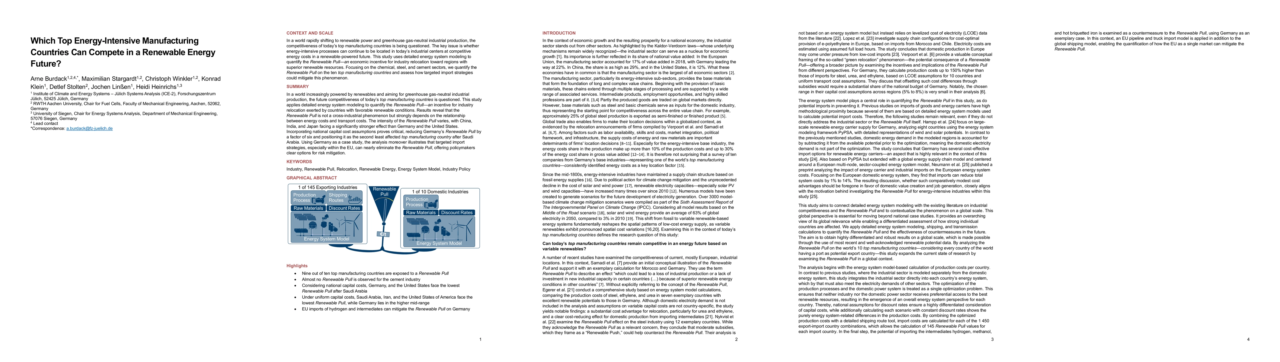 Thumbnail for Which Top Energy-Intensive Manufacturing Countries Can Compete in a Renewable Energy Future?