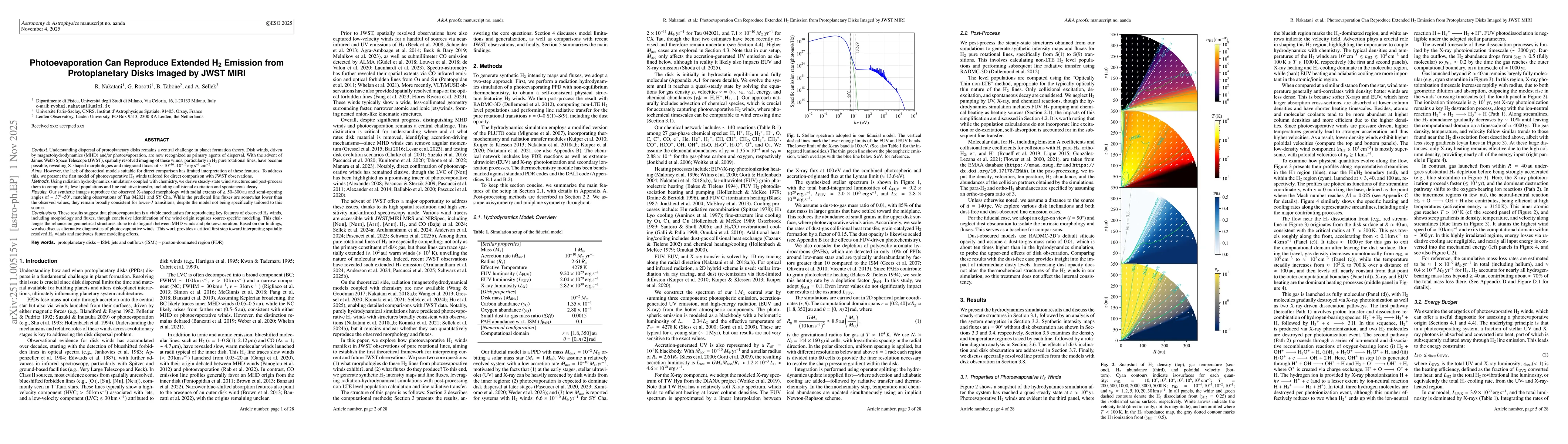 Thumbnail for Photoevaporation Can Reproduce Extended $\mathrm{H_2}$ Emission from Protoplanetary Disks Imaged by JWST MIRI