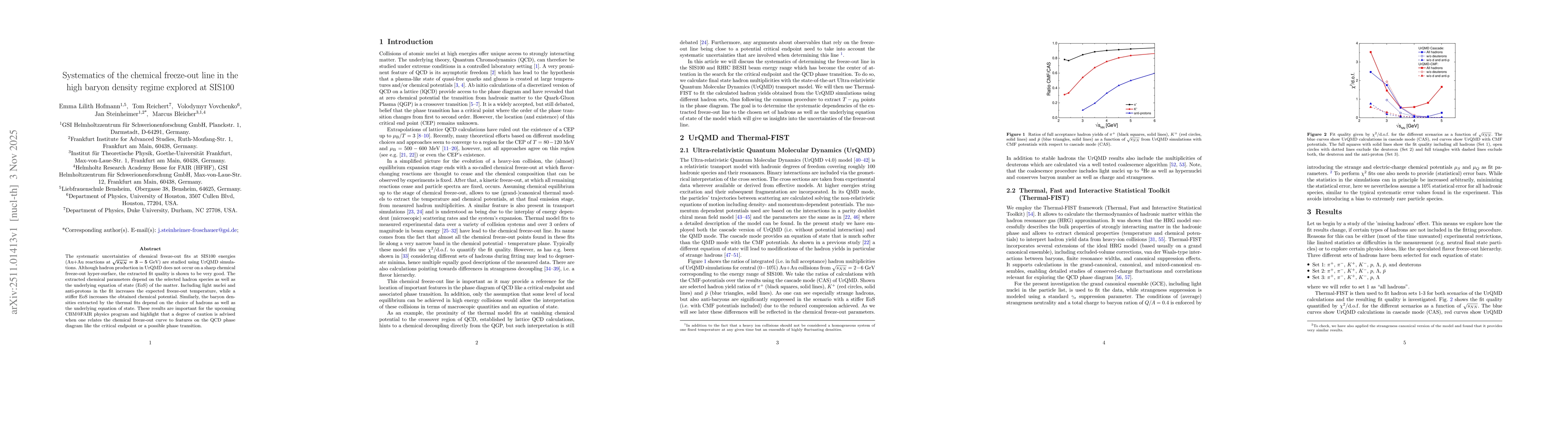 Thumbnail for Systematics of the chemical freeze-out line in the high baryon density regime explored at SIS100
