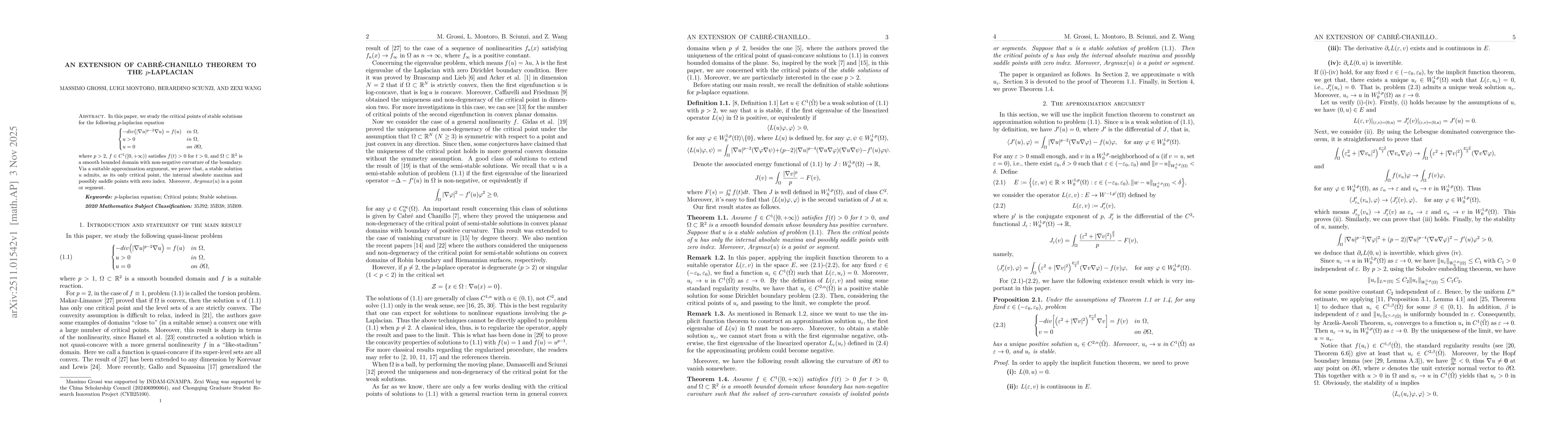 Thumbnail for An extension of Cabré-Chanillo theorem to the $p$-laplacian