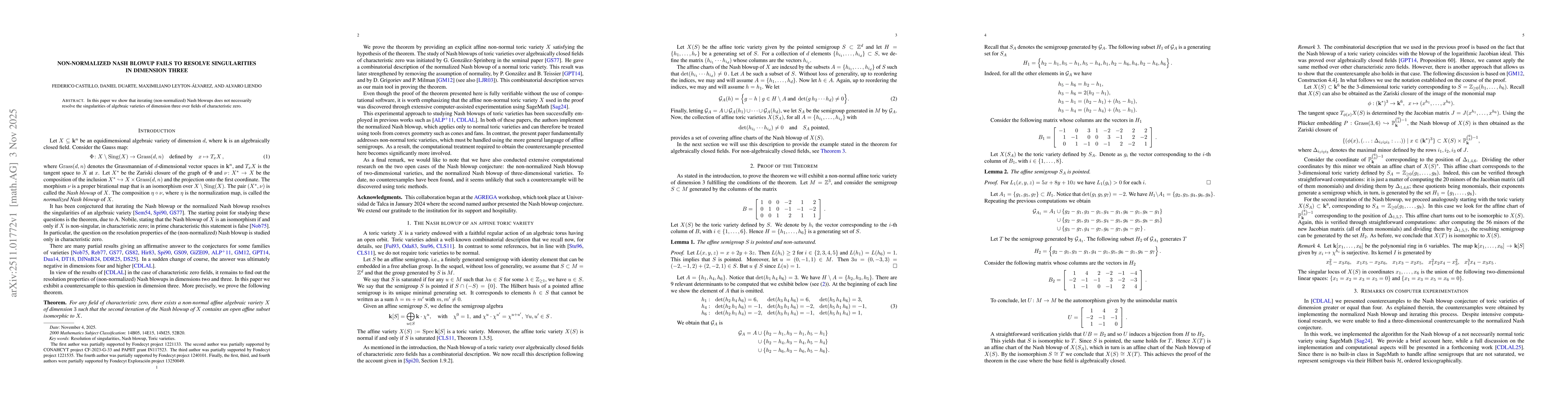 Thumbnail for Non-normalized Nash blowup fails to resolve singularities in dimension three