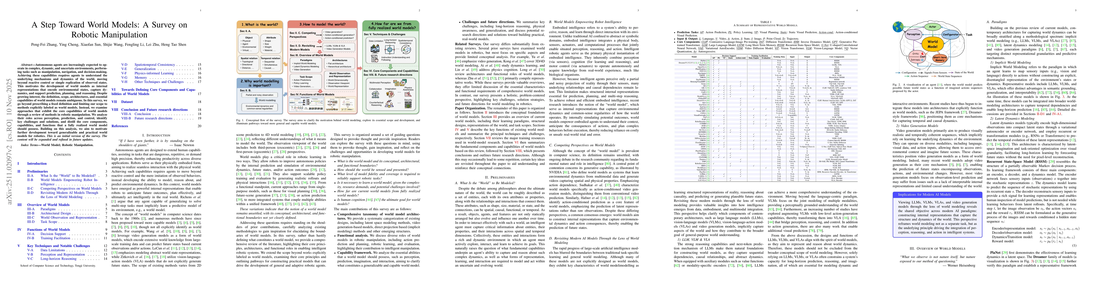 Thumbnail for A Step Toward World Models: A Survey on Robotic Manipulation