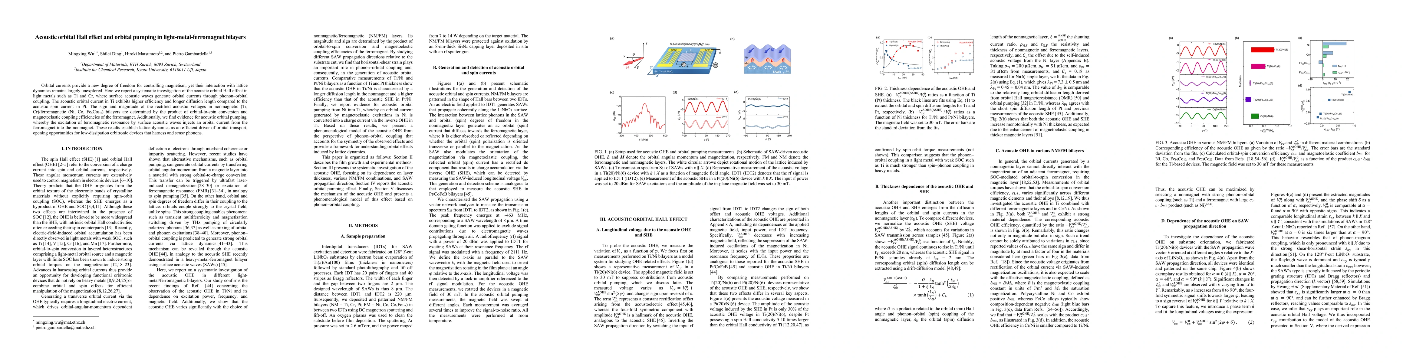 Thumbnail for Acoustic orbital Hall effect and orbital pumping in light-metal-ferromagnet bilayers